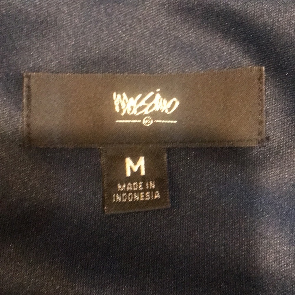 Mossimo Navy Blue/Turquoise/Gold Sleeveless V-Neck Elastic Waist Maxi Dress-M - Picture 11 of 13